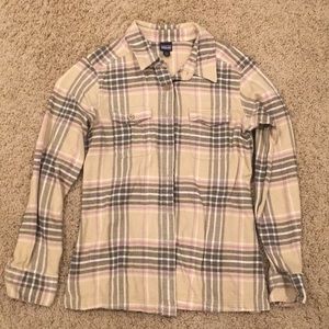 Patagonia Long-Sleeved Fjord Flannel Shirt